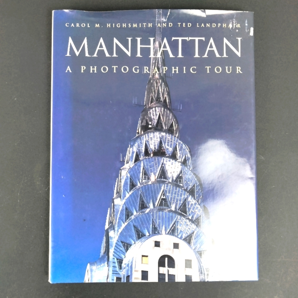 1995 Manhattan A Photographic Tour Iconic Scenes‎ Twin Towers Decor NYC Book